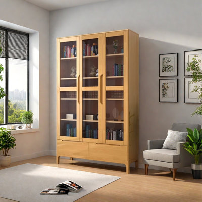 Nordic style simple bookcase
