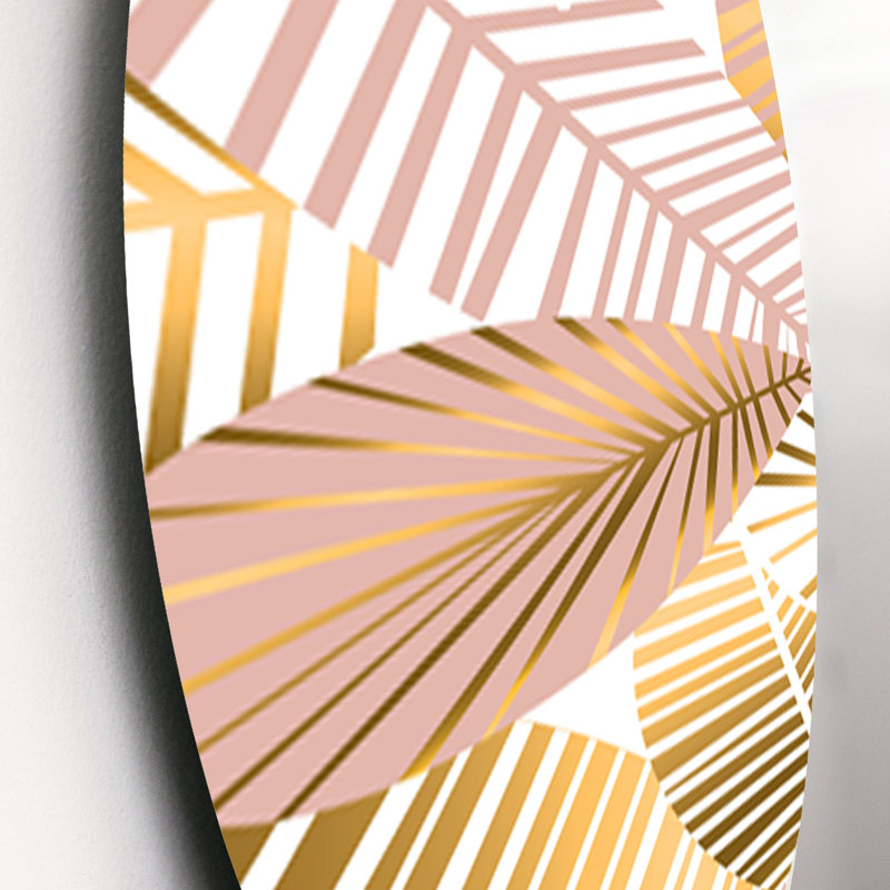 Abstract Wall Decor on Metal