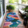 Machine Washable Indoor/Outdoor Claudian ACN1488 Navy Rug