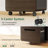 3-Drawer Mobile File Cabinet With Lock, All-Steel Metal Storage On Casters, For Home & Office, Fully Assembled, Holds A4/Letter Files