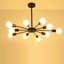Plafonnier semi-encastré 27,6 po 10 lumières Parret-1858034570