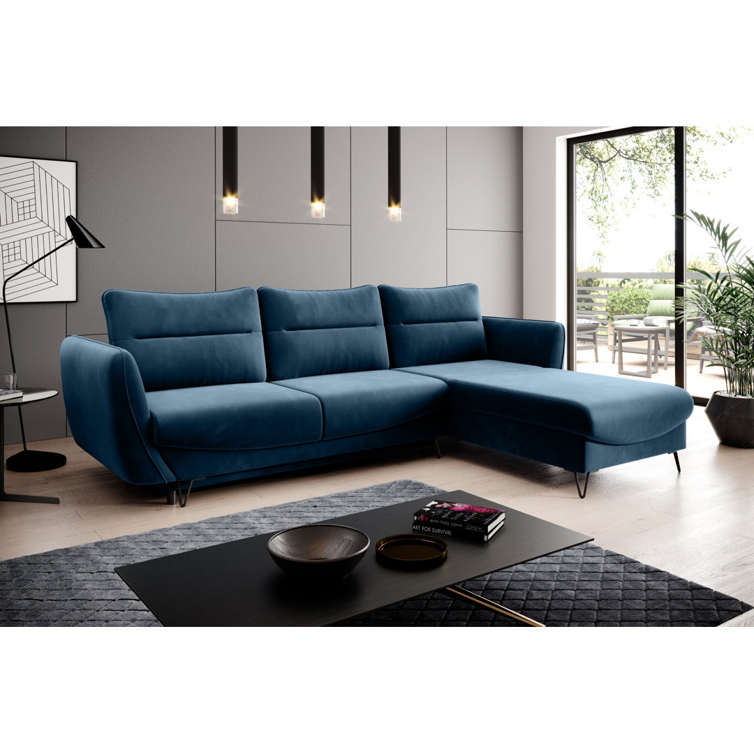 Ecksofa Stotesbury mit Bettfunktion