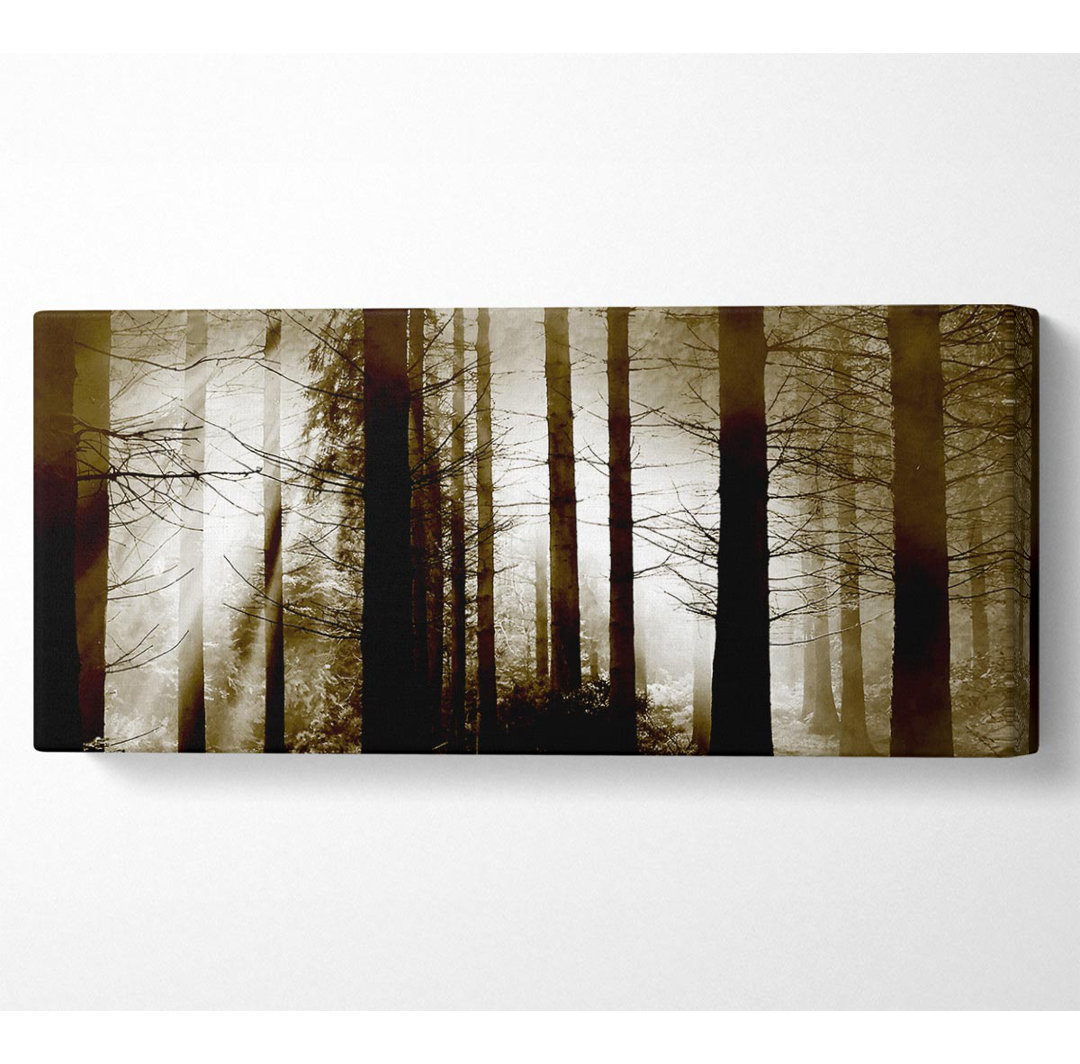 Secret Forrest - Kunstdrucke auf Leinwand - Wrapped Canvas