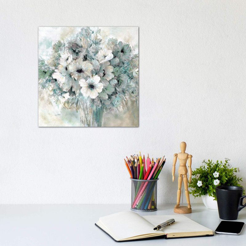 Sent with Love 1 Piece Painting on Canvas, 45.72 cm H x 45.72 cm W x 1.91 cm D, No Frame