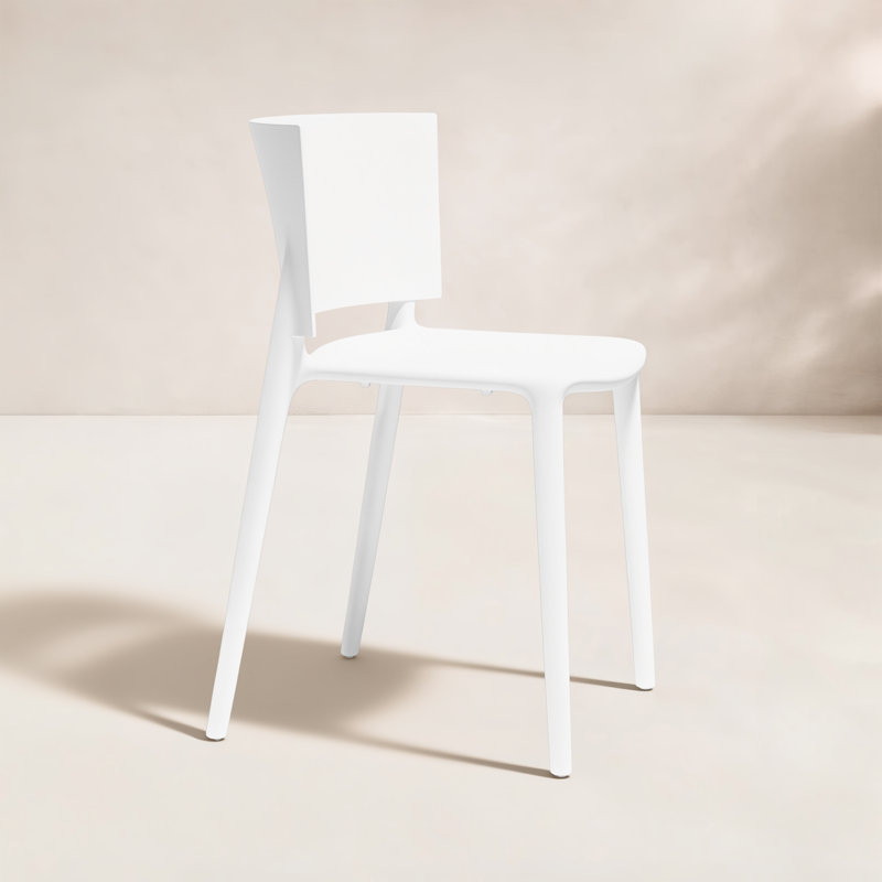 AFRICA Side Chair (Indoor/Outdoor), White