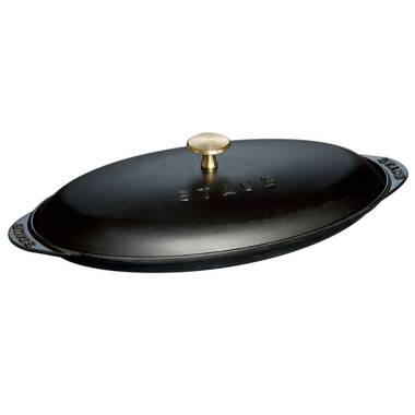 Staub 1.5-Quart Large Rectangular Cast Iron Terrine - Black