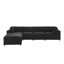 Canapé modulaire réversible en velours côtelé-129205067-129205069