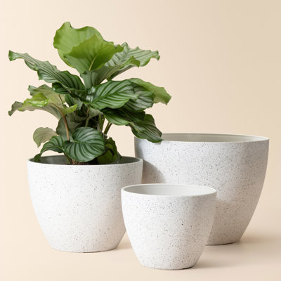 Nova 3-Piece Outdoor Planter Pots