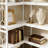 Nordic Etagere,Corner Bookcase