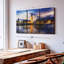 "Les maisons du Parlement et Big Ben" sur toile-971868044