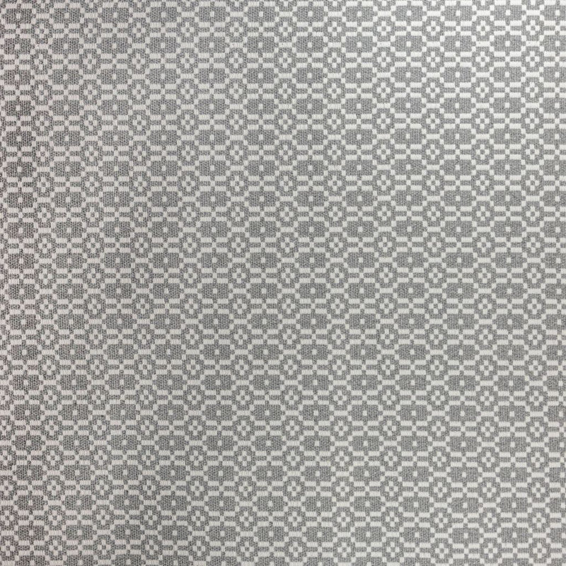 Como Crypton Cotton Blend Fabric, White Smoke