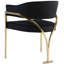 Chaise en velours Kirsi-75000015-75000014