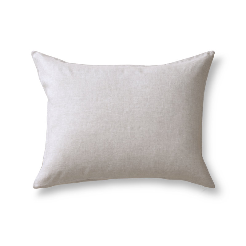 Linen Duvet Cover Set, Natural, Queen Duvet Cover + 2 Standard Shams