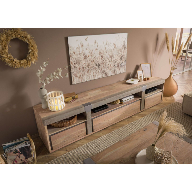Amsterdam Unfinished TV Stand, 250cm