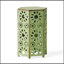 Ensemble de 2 tables d'appoint d'extérieur Eliana