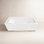 Aqua Eden 60" Rectangular Alcove Bathtub