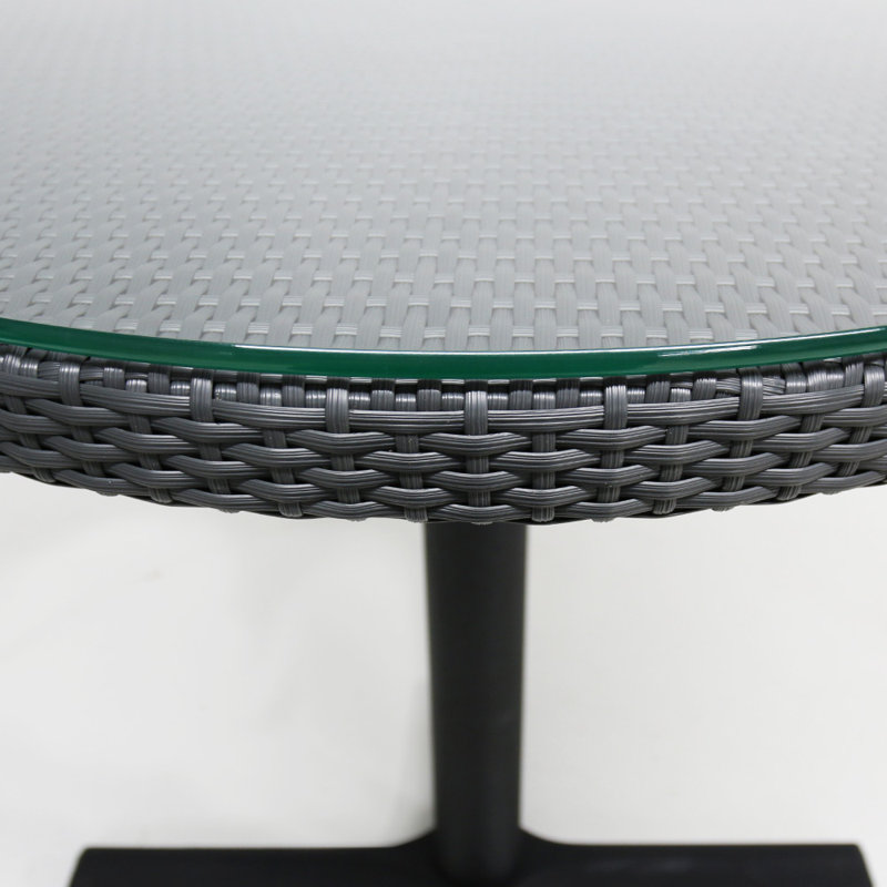 Asbury 31.5" Rnd Table, New Gray