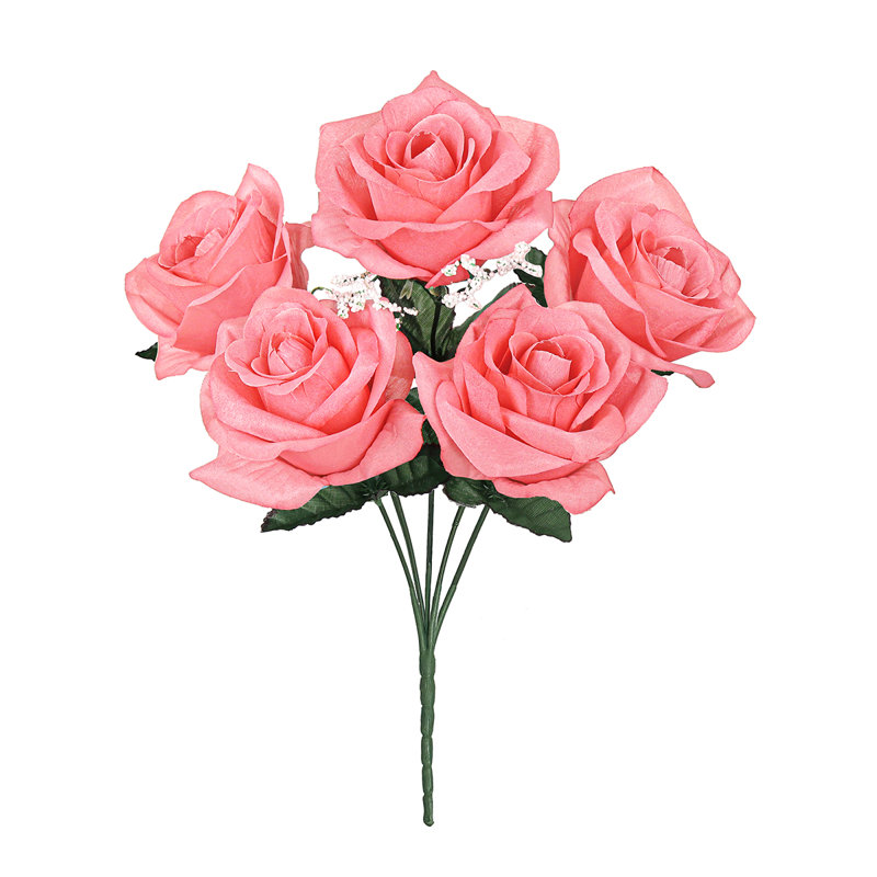 Rosier artificiel ouvert, Corail