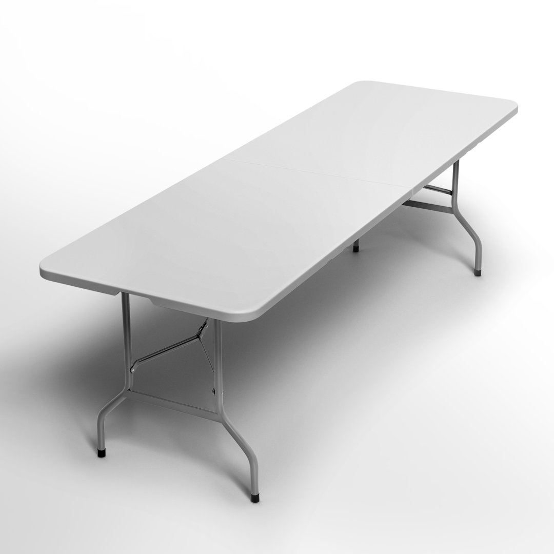 Plastic Folding Card Table, Indoor Outdoor Portable Picnic Table with Carrying Handle for Camping Bring Home Furniture 