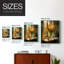 Reproduction encadrée FLORAL Series DCCLxxi - bois massif-1352098027-1352098028