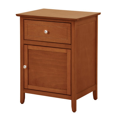 Izzy Nightstand with 1 Drawer and 1 Door