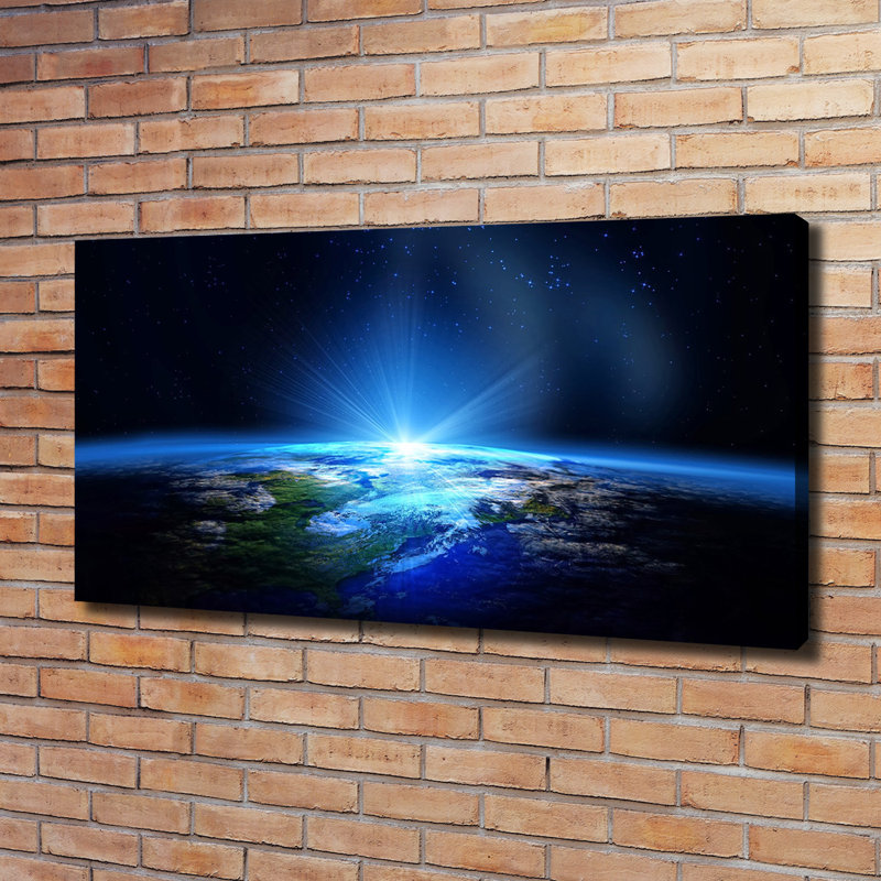Planet Earth - Wrapped Canvas Print