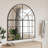 Nayvia Iron Frame Arch Mirror-1727963293