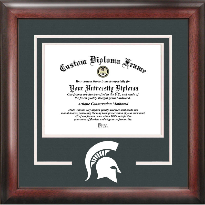 Campus Images NCAA Michigan State Spartans Spirit Diploma Frame | Wayfair