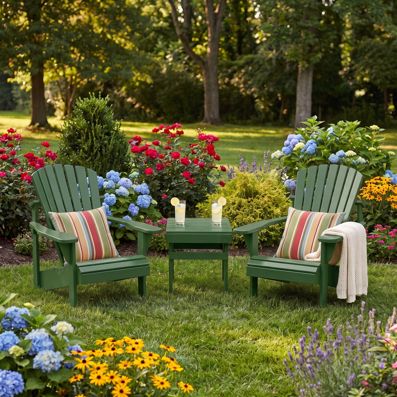 Table d'appoint Weathercraft Adirondack, bois massif de pin traité sous pression avec finition résistante aux intempéries, 15 options de couleurs Sherwin-Williams, entièrement assemblée, fabriquée aux États-Unis