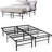 Overshores 14" Modern Metal Bed Frame with Steel Slat Support – Durable, Space-Saving Folding Bed Frame for Enhanced Comfort and Stability-86913183-69396470