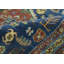 Hand-Knotted High-Quality Blue and Light Blue Runner