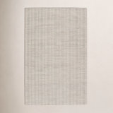 Marietta Handmade Striped Cream/ Black Area Rug (8'X10')