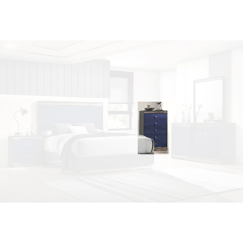 Commode 5 tiroirs Zhannat