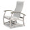 Askar Swivel Powder Coated Aluminum Outdoor Lounge Chair