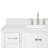 42.25'' Single Bathroom Vanity with Carrara Quartz Top-1229024745