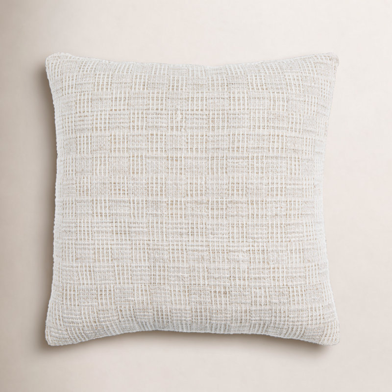 Cadena Textured Throw Pillow, Square, 18" x 18", Pillow Cover Only - No Insert