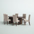 Antonella 6 - Person Dining Set