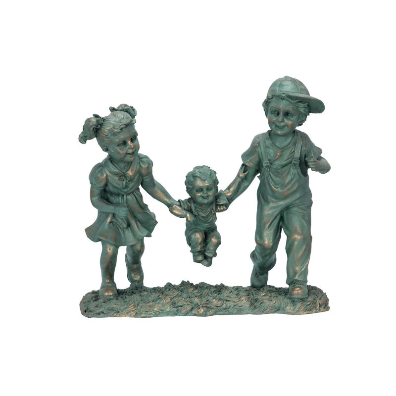 Swing Time Weather Resistant UV Resistant Polyresin Garden Statue