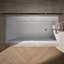 Underscore 60" L x 30" W Alcove/Tile in Whirlpool Acrylic Bathtub with Heater Included-1390669858-1390669861