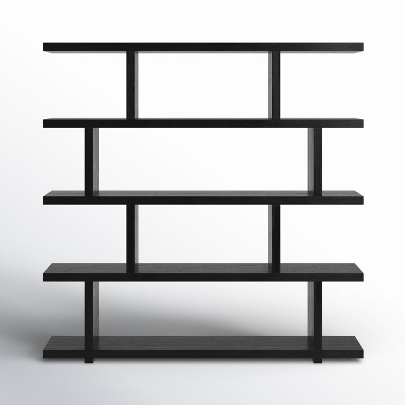 Miri 62.6" Accent Shelves, Black