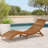Armond 72.25" Long Foldable Acacia Chaise Lounge-1774390490-1774390491