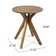 Pericles Solid Wood Bistro Table