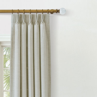 Vapor Sheer Curtain Panel In Pearl