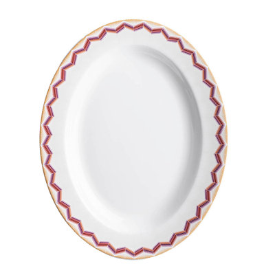 Missoni Zig Zag Jarris 148 Oval Dish - 36 Cm