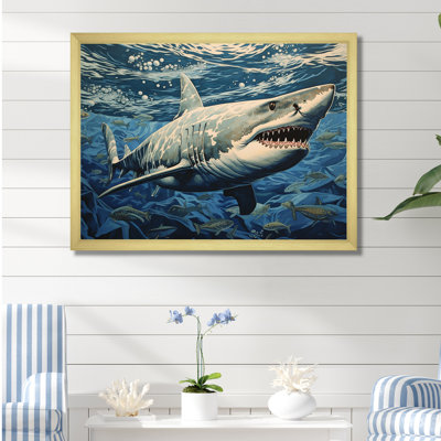 " Shark Echo Painting "