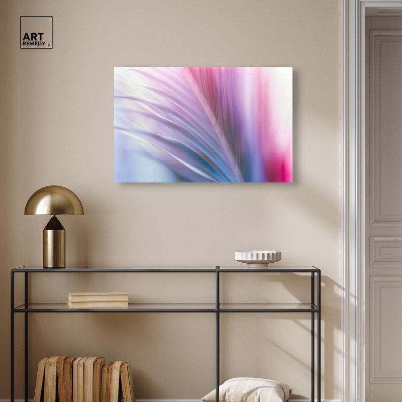Décoration murale en toile pastel Speed II par , H 20 po x l 30 po, Toile tendue