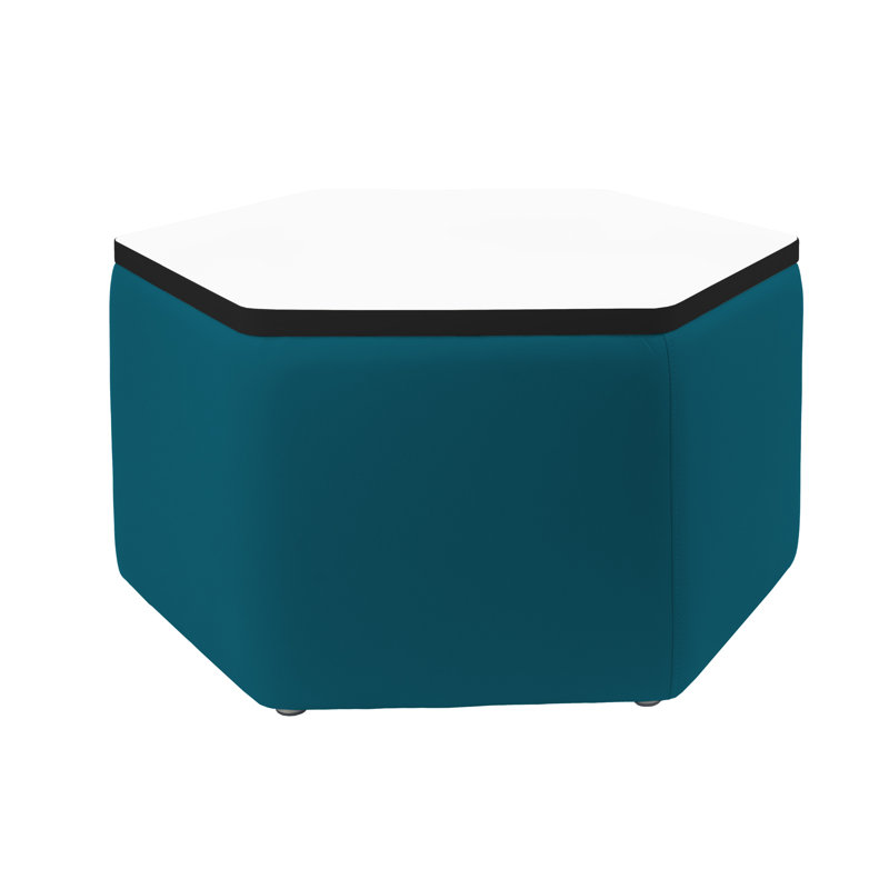 Table de repose-pieds hexagonale Pro Series, Sarcelle