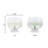 Arcie 13" H Marble Stacked Base Glass Globe Accent Lamp-1617171400