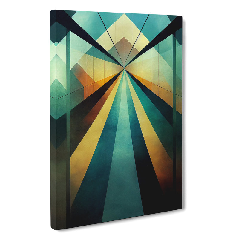 Awesome Abstract Art No.3 - Wall Art, 76cm H x 50cm W x 3cm D, Wrapped Canvas