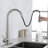 KISRAIS Pull Down Kitchen Faucet Side Spray-70254690